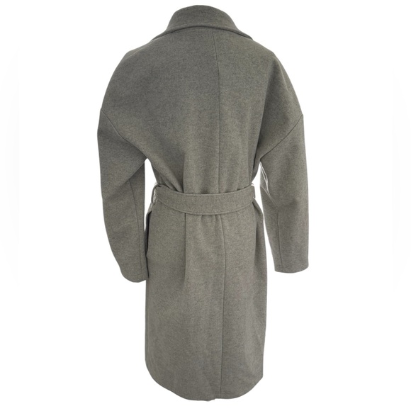 NWOT! Women’s Joie Heather Grey Long Duster Wrap Robe Coat | Size M - Picture 4 of 13